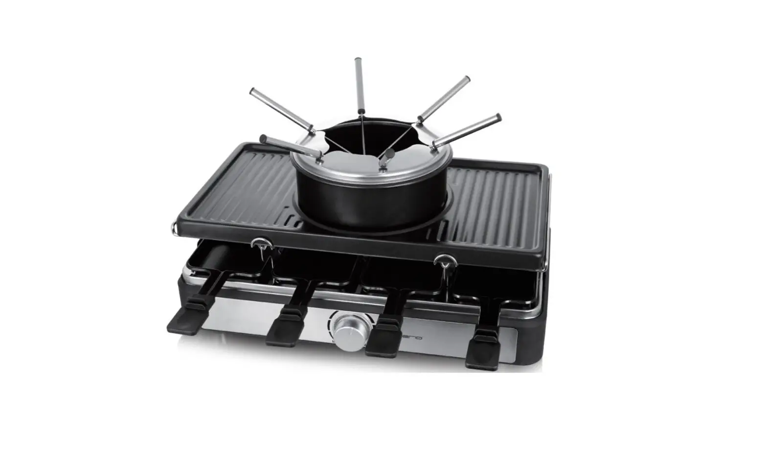 Emerio Rg-124930.2 3 In Raclette Grill And Cheese Fondue Instruction Manual Emerio Rg-124930.2 3 In Raclette Grill And Cheese Fondue Instruction Manual