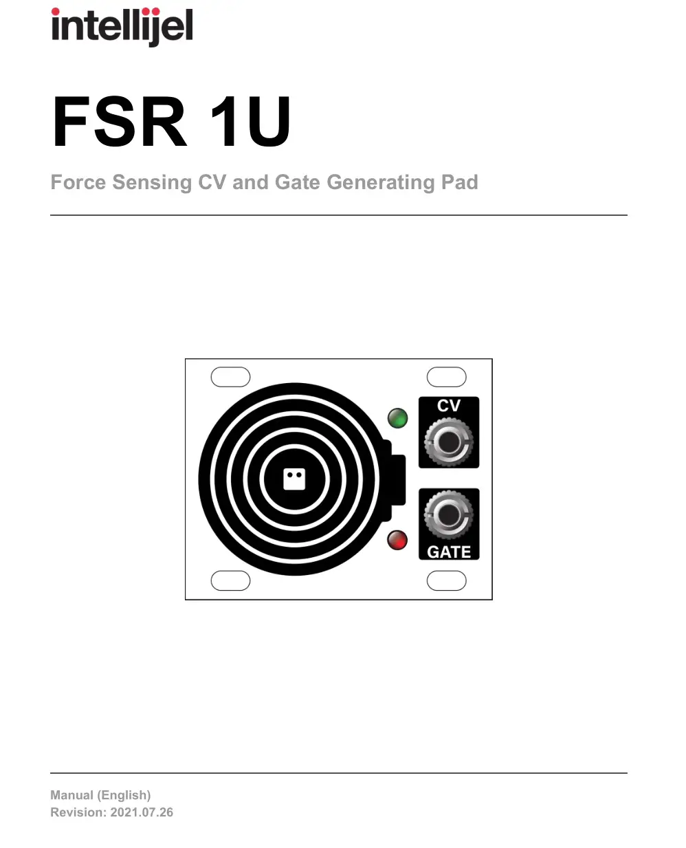 intellijel FSR 1U User Manual