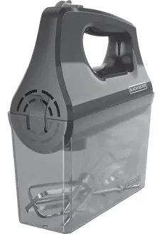 BLACK DECKER MX401B 5-Speed Hand Mixer - fig1