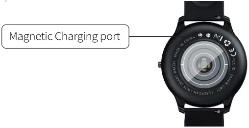 Leadyeah LW29 Android Smart Watches for Men and Women - how to charge