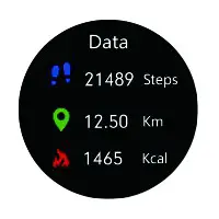 Leadyeah LW29 Android Smart Watches for Men and Women - sports data