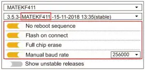 Firmware Update Interface