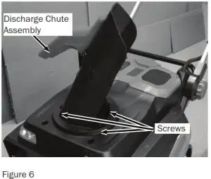 DR POWER SB11122XEN 62V Brushless Snow Blower - Discharge Deflector