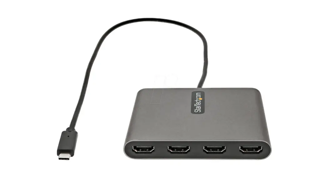 Startech Usbc2hd4 Usb To 4 X Hdmi Display Adapter User Guide