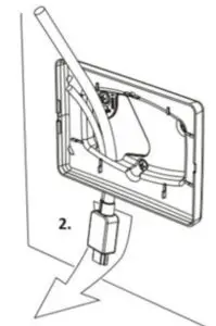 victron energy GX Touch 50 Wall Mount - fig