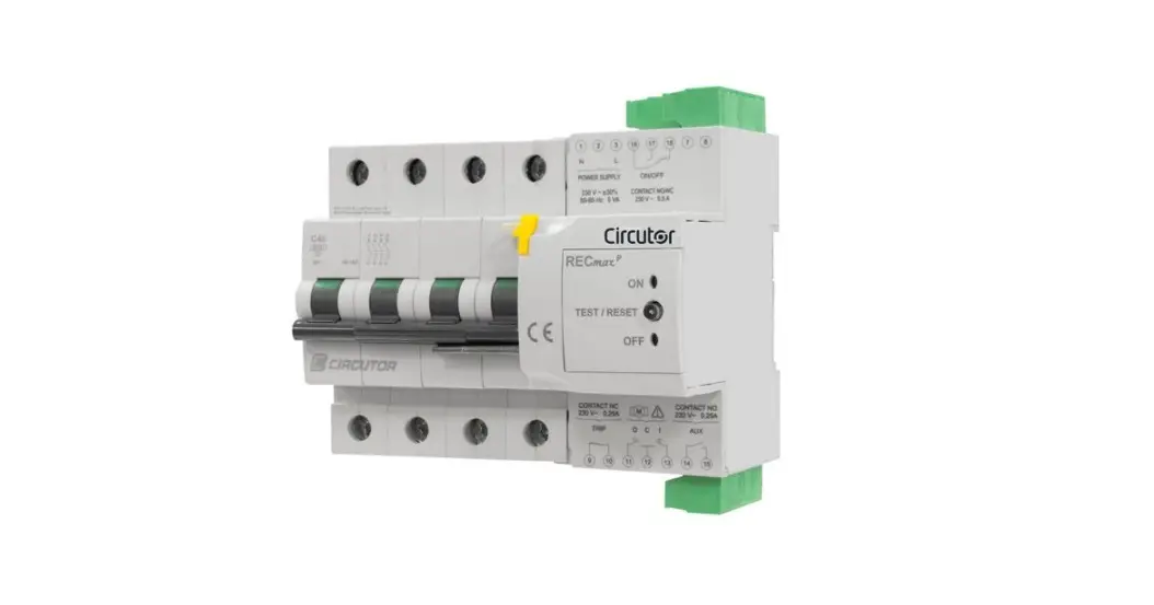 Circutor Recmax P Automatic Switch For An Automatic Reclosing System Instruction Manual
