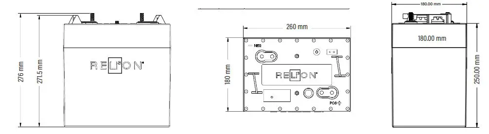 Relion Insight Series 48V030-GC2 30Ah 48V Lithium Battery fig2