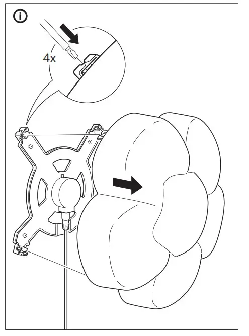 IKEA UPPLYST LED Wall Lamp- 11