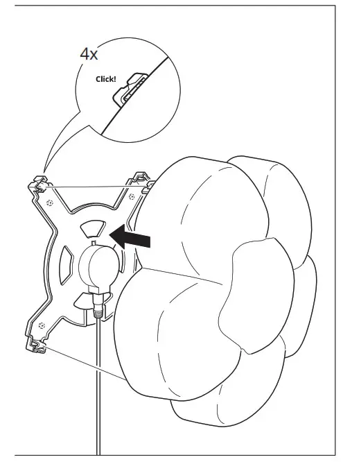 IKEA UPPLYST LED Wall Lamp- 14