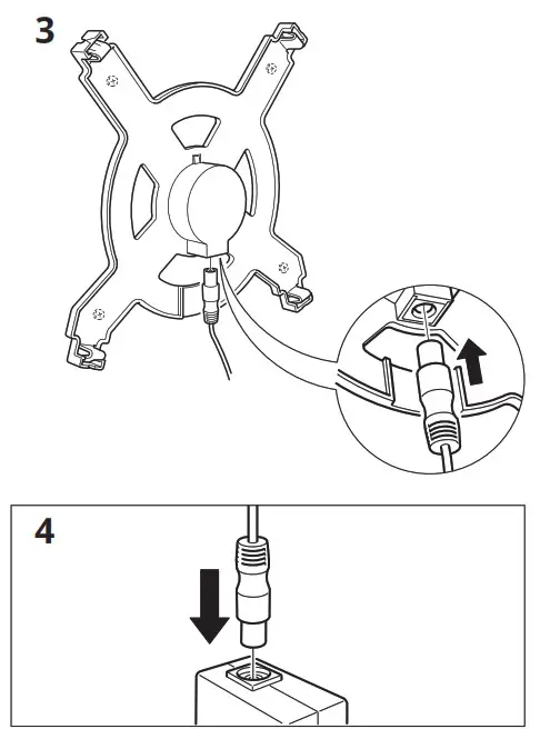 IKEA UPPLYST LED Wall Lamp 4a