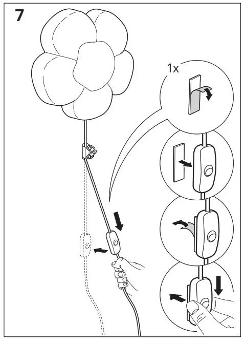 IKEA UPPLYST LED Wall Lamp- 7