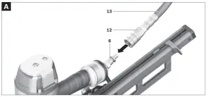 BOSCH GSN 90 34 DK Professional Pneumatic Pneumatic Nailer - 2