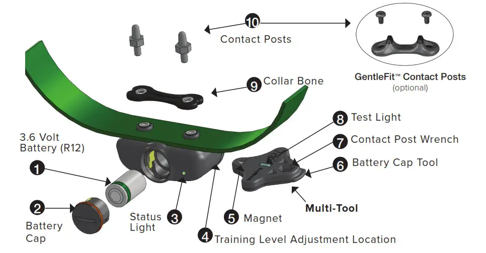 DogWatch System 1200 Safelink Digital FM Design- Collar