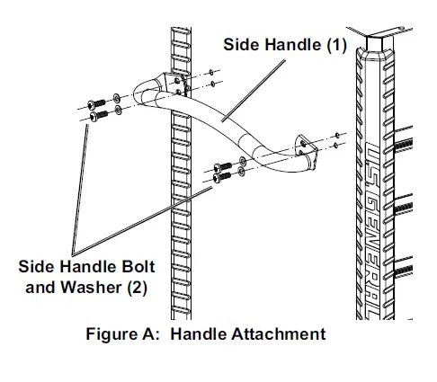 U S GENERAL 57517 34 Inch Full Bank Services Cart FIG 2
