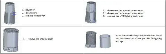 FIG 10 Change shading cloth
