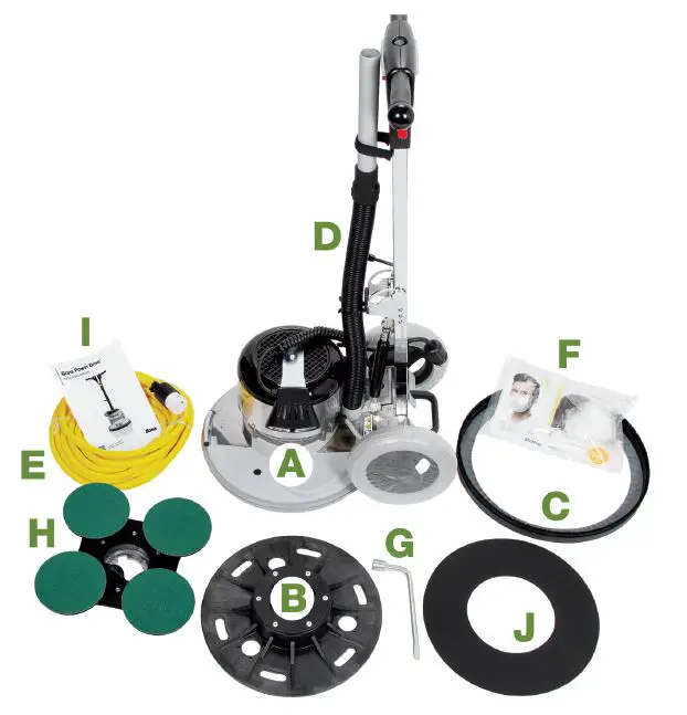 Bona AM0310002.5 Power Drive 1