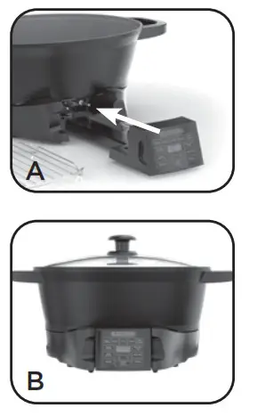 BLACK DECKER MCD900BBD 7 Quarts Digital Multicooker- ASSEMBLY