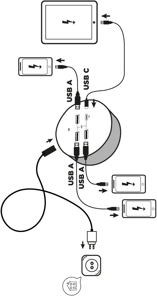 T-nB UQCHPD30W Iconiq Charging Station Image 01
