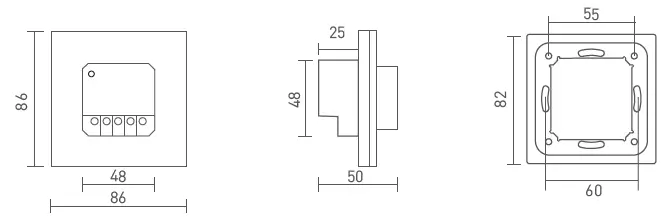 LTECH E610P-RF 0-10V Wireless Dimmer fig 5