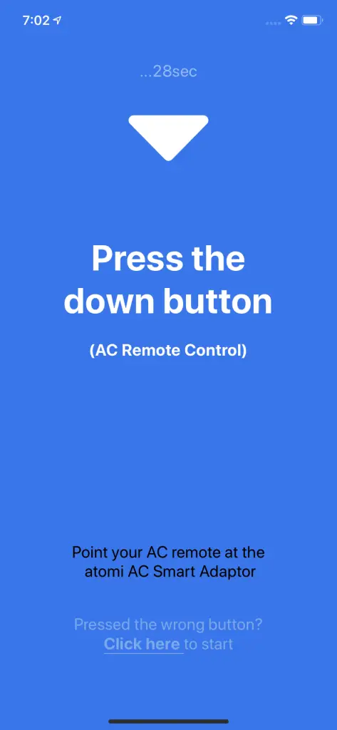 Down Button