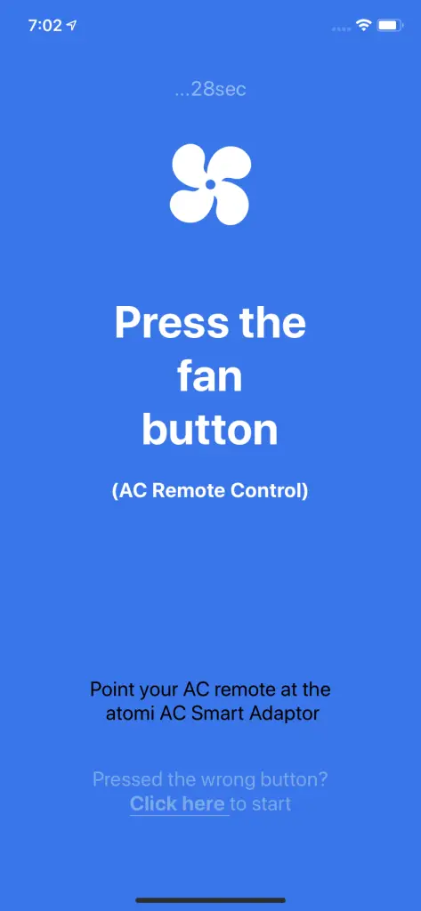 Fan Button