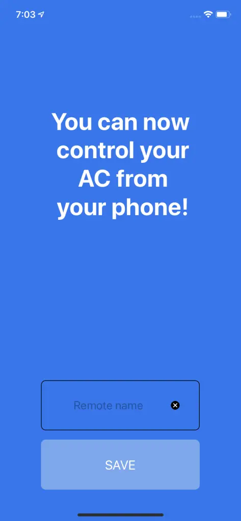 Success AC Message