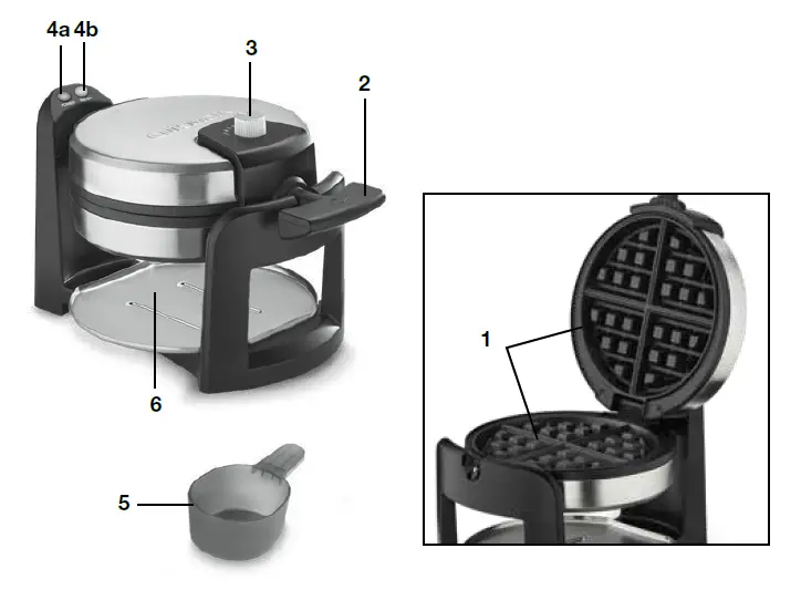 Cuisinart WAF-F30 Series Flip Belgian Waffle Maker-FIG-2