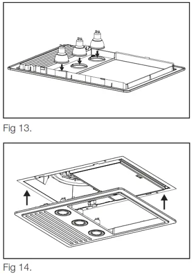 IXL 31511 Tastic Ovation Heater Fan - lamp