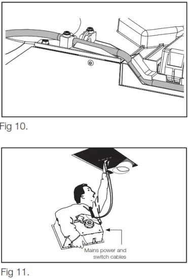IXL 31511 Tastic Ovation Heater Fan - terminal cover