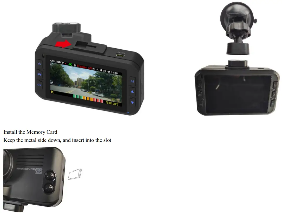 PAPAGO VP668 Multifunctional Dash Cam - Overview 11