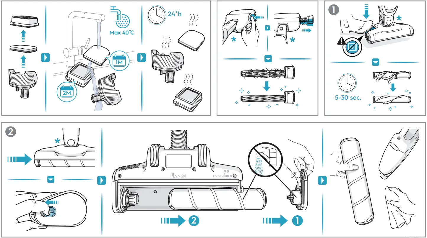 Electrolux Well Q8 P Cordless Stick Vacuum Cleaner - Fig 3