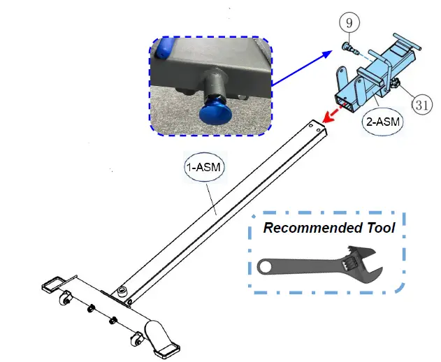 BODYCRAFT 57999 Flat Incline Decline System Bench Owner's-fig 14