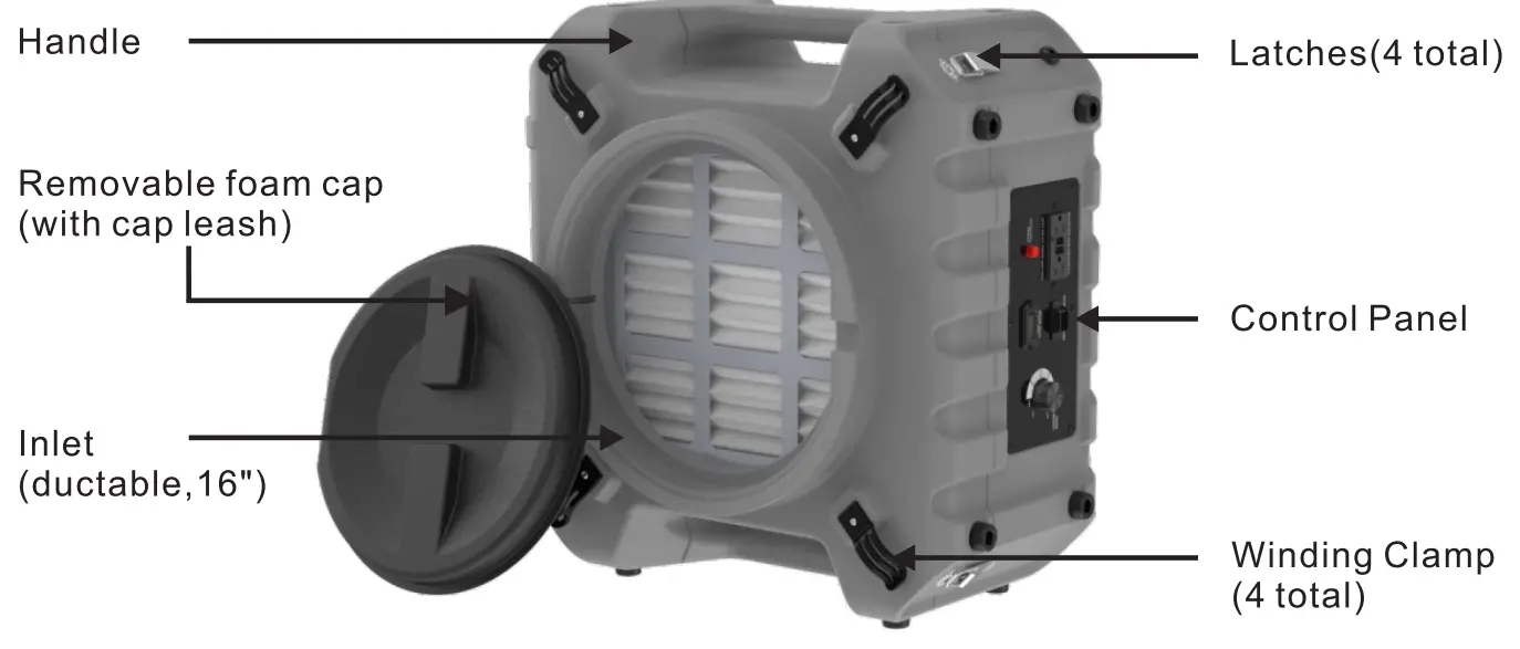 ALORAIR Pure Airo Hepa Pro 770 Air Scrubber-fig1