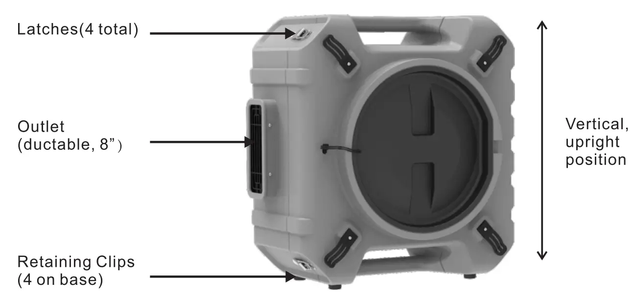 ALORAIR Pure Airo Hepa Pro 770 Air Scrubber-fig2