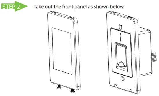 ZKTECO FR1500S Fingerprint Proximity Card Reader Outdoor - Dimensions (mm)1