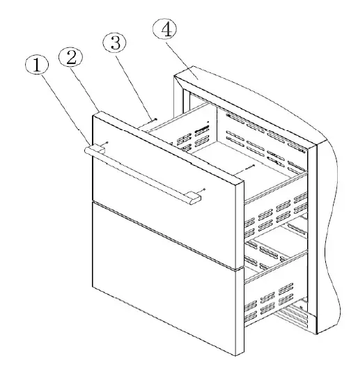 EQUATOR DR 5122 Drawer Refrigerator 4