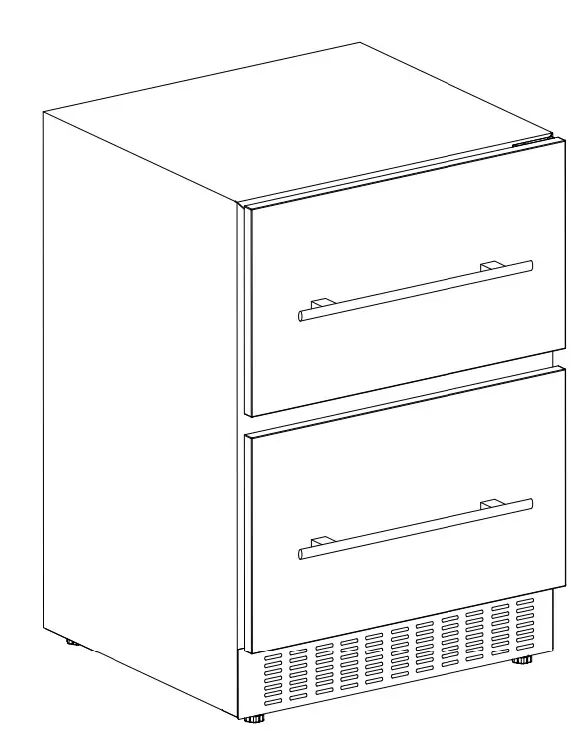 EQUATOR DR 5122 Drawer Refrigerator