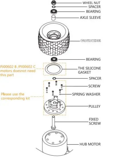 CLOUDWHEEL-PJ00601-Pulley-Conversion-Kit-Instruction-fig-11