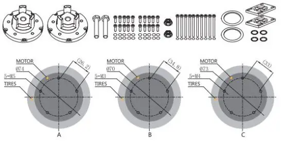 CLOUDWHEEL-PJ00601-Pulley-Conversion-Kit-Instruction-fig-2