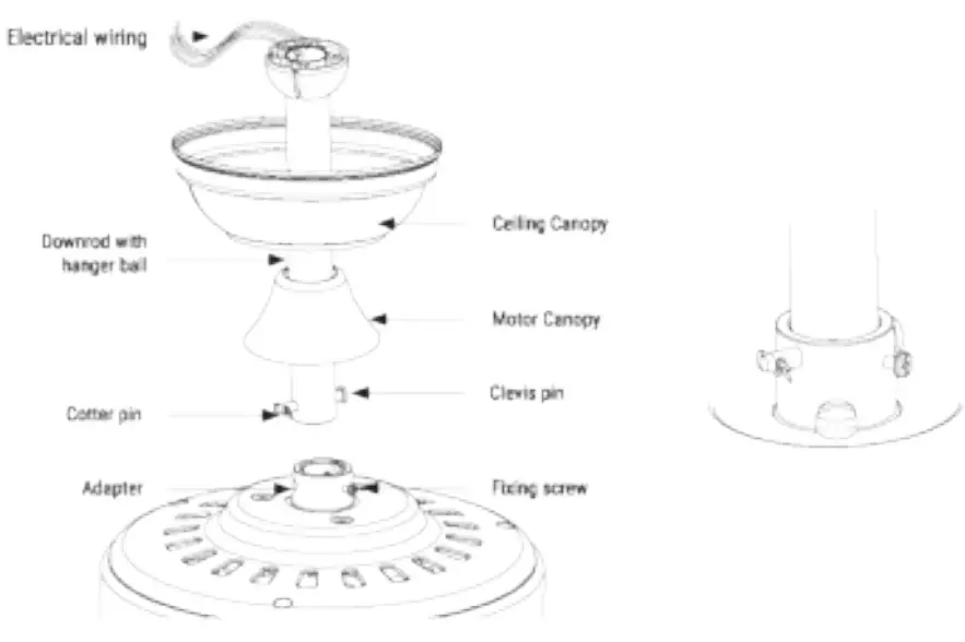 CREATE WINDWOOD Ultrasilent Ceiling Fan 5