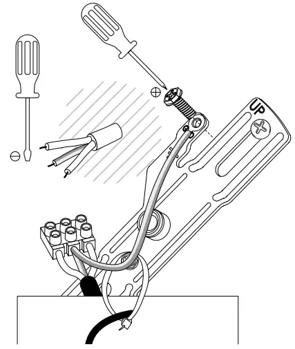 Netatmo NOC01 UK Smart Outdoor Camera - Connect the wires