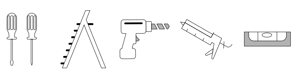 Netatmo NOC01 UK Smart Outdoor Camera - Tools