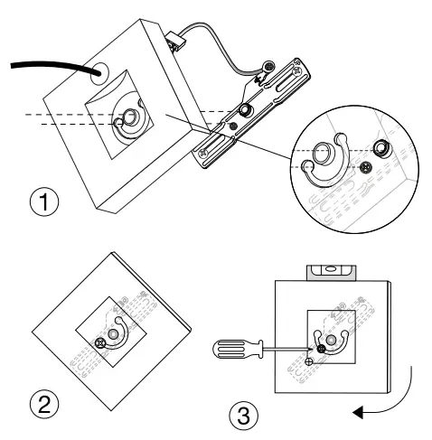 Netatmo NOC01 UK Smart Outdoor Camera - on the mounting strap