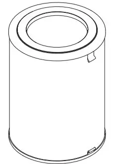 INSIGNIA NS-APMWH2 Medium Room Air Purifier-FIG12