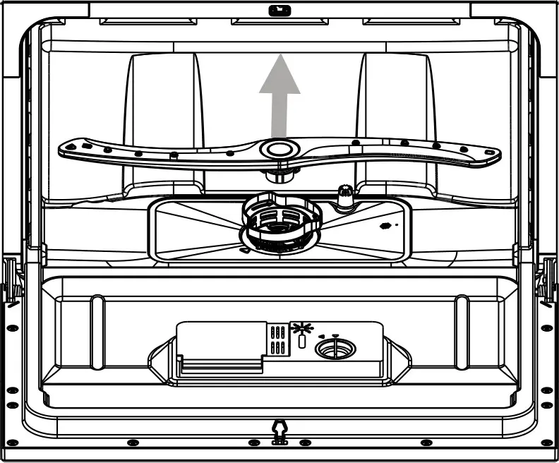 kogan Benchtop Dishwasher - Clening