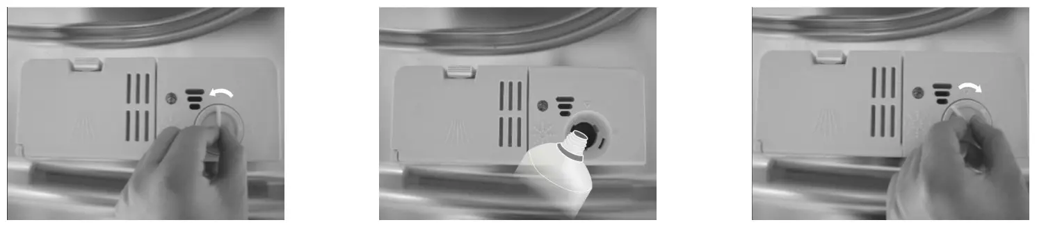 kogan Benchtop Dishwasher - How to Fill theRinse Ald Dispenser