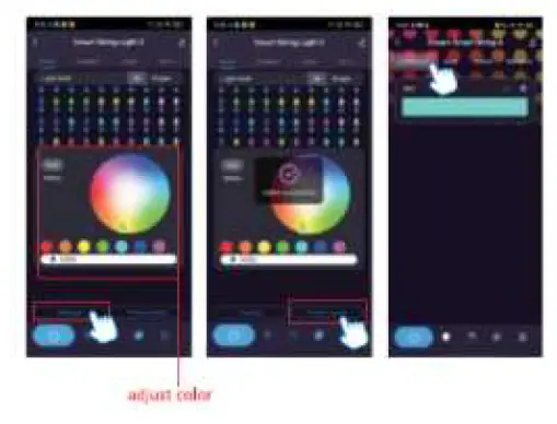 BLING LIGHTING DMD-045-W3 Smart LED RGBCW String Light fig 14