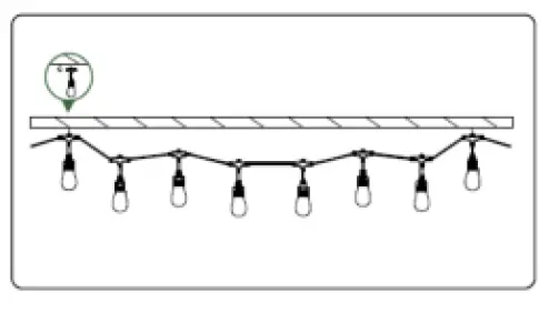 BLING LIGHTING DMD-045-W3 Smart LED RGBCW String Light fig 18