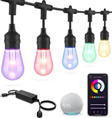 BLING LIGHTING DMD-045-W3 Smart LED RGBCW String Light product