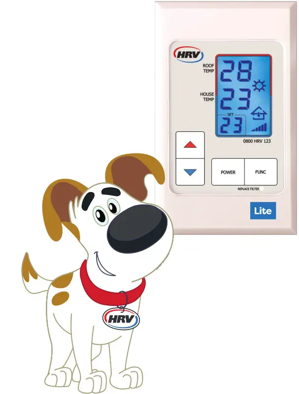 HRV 3566 Airsense Lite Home Ventilation - Fig